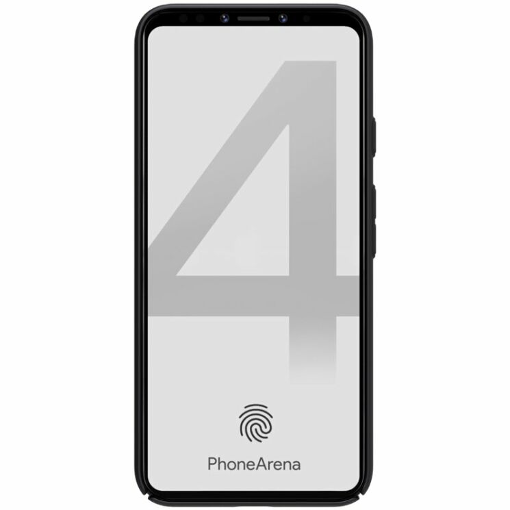 Пластиковый чехол NILLKIN Frosted Shield для Google Pixel 4 XL - Black: фото 2 из 18