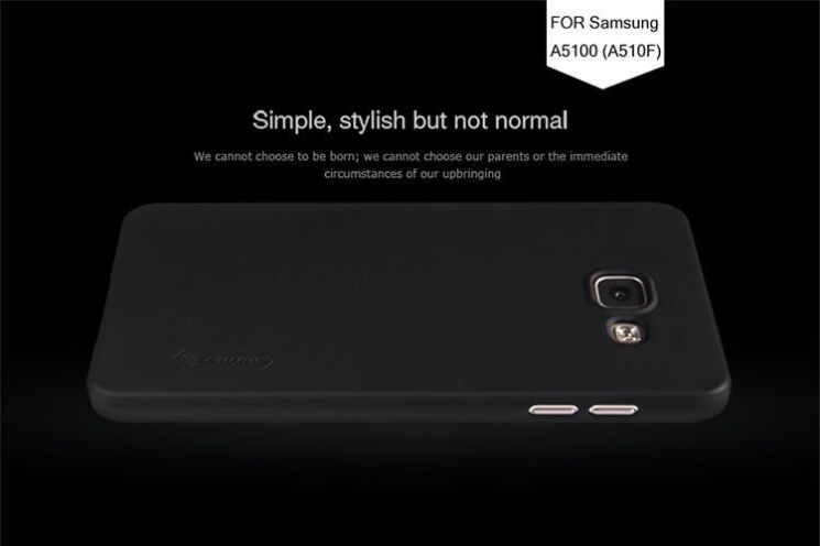 Пластиковый чехол NILLKIN Frosted Shield для Samsung Galaxy A5 (2016) - White: фото 7 из 16