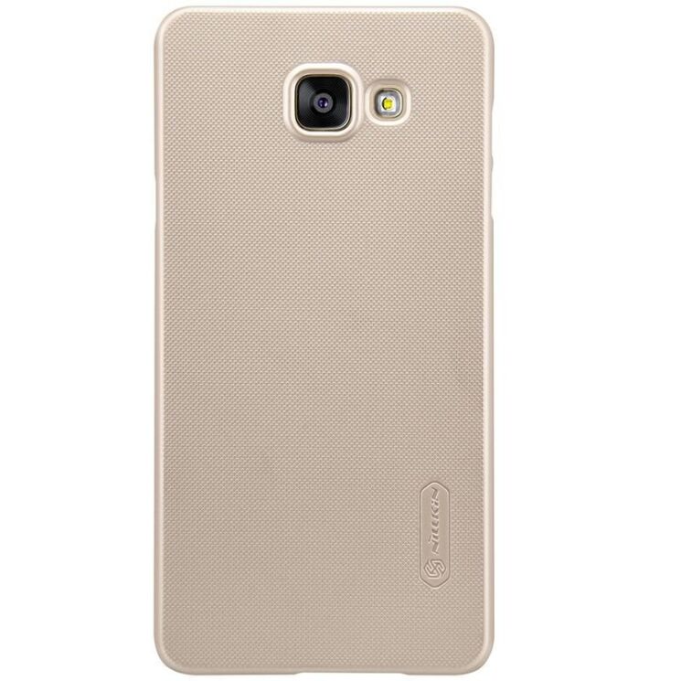 Пластиковый чехол NILLKIN Frosted Shield для Samsung Galaxy A5 (2016) - Gold: фото 2 из 16
