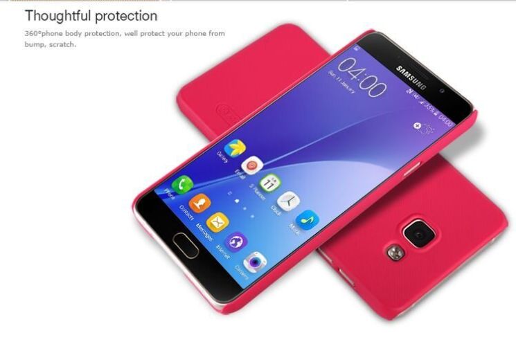 Пластиковый чехол NILLKIN Frosted Shield для Samsung Galaxy A5 (2016) - White: фото 16 из 16