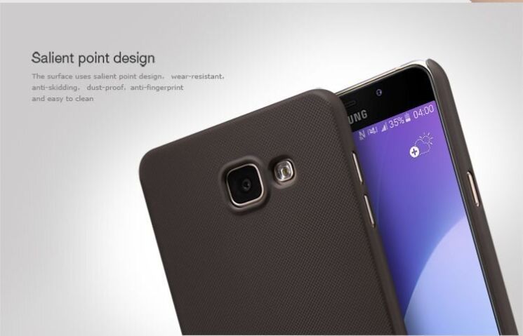 Пластиковый чехол NILLKIN Frosted Shield для Samsung Galaxy A5 (2016) - White: фото 14 из 16