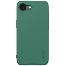 Пластиковый чехол NILLKIN Frosted Shield Pro для Apple iPhone 16e - Green: фото 1 из 10