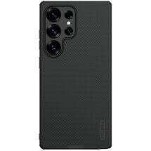 Пластиковый чехол NILLKIN Frosted Shield Pro для Samsung Galaxy S25 Ultra (S938) - Black: фото 1 из 18