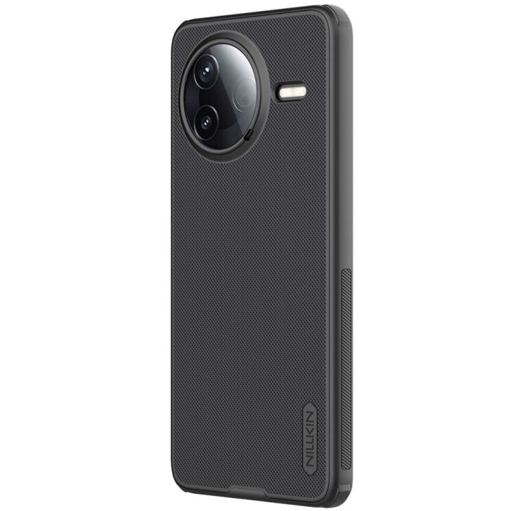 Пластиковый чехол NILLKIN Frosted Shield Pro для Xiaomi Poco F7 Pro - Black: фото 3 из 19