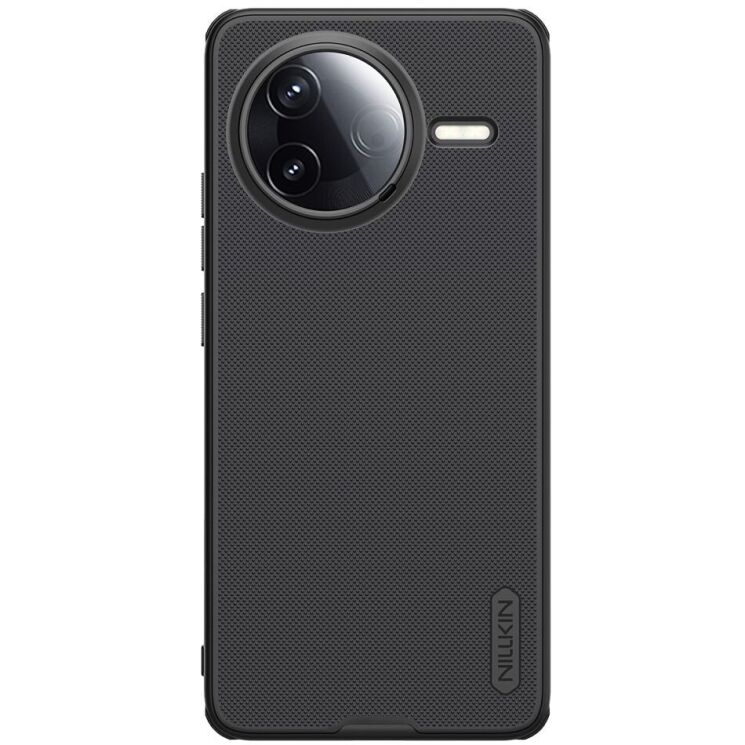 Пластиковый чехол NILLKIN Frosted Shield Pro для Xiaomi Poco F7 Pro - Black: фото 1 из 19