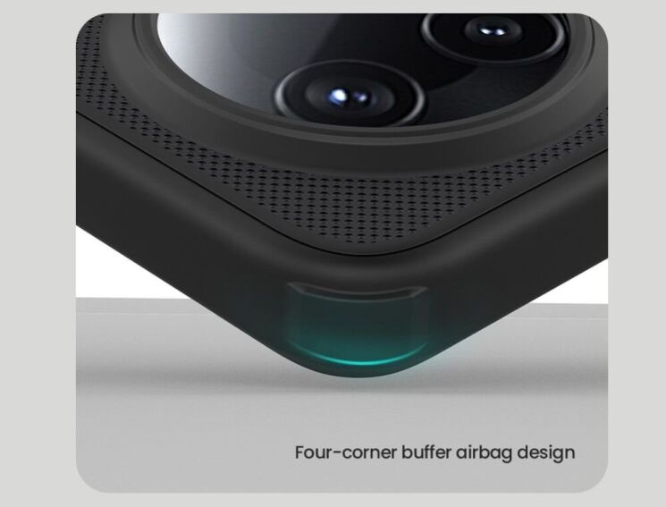 Пластиковый чехол NILLKIN Frosted Shield Pro для Xiaomi Poco F7 Pro - Black: фото 10 из 19
