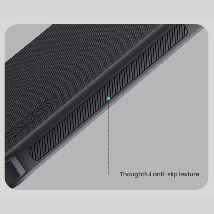 Пластиковый чехол NILLKIN Frosted Shield Pro для Xiaomi Redmi Note 14 Pro Plus - Black: фото 12 из 15