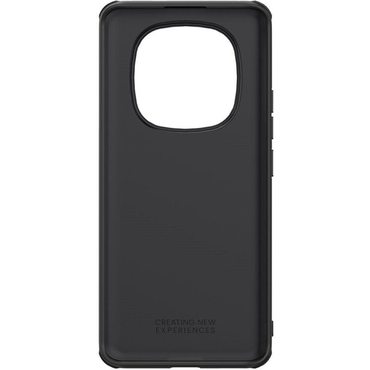 Пластиковый чехол NILLKIN Frosted Shield Pro для Xiaomi Redmi Note 14 Pro Plus - Black: фото 3 из 15