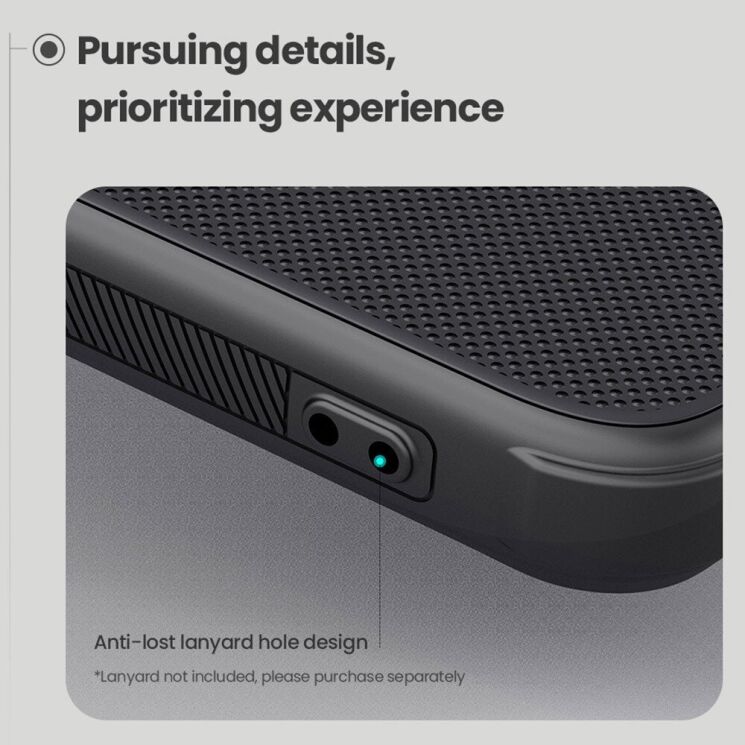 Пластиковый чехол NILLKIN Frosted Shield Pro для Xiaomi Redmi Note 14 Pro Plus - Black: фото 11 из 15