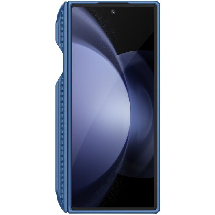 Пластиковый чехол NILLKIN Frosted Shield Pro (FF) для Samsung Galaxy Fold 6 - Blue: фото 5 из 11