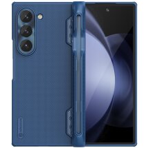 Пластиковый чехол NILLKIN Frosted Shield Pro (FF) для Samsung Galaxy Fold 6 - Blue: фото 1 из 11