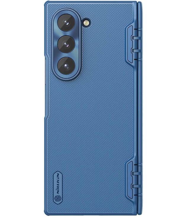 Пластиковий чохол NILLKIN Frosted Shield Pro (FF) для Samsung Galaxy Fold 6 - Blue (357672L) Пластиковий чохол NILLKIN Frosted Shield Pro (FF) для Samsung Galaxy Fold 6 - Blue: фото 2 з 10