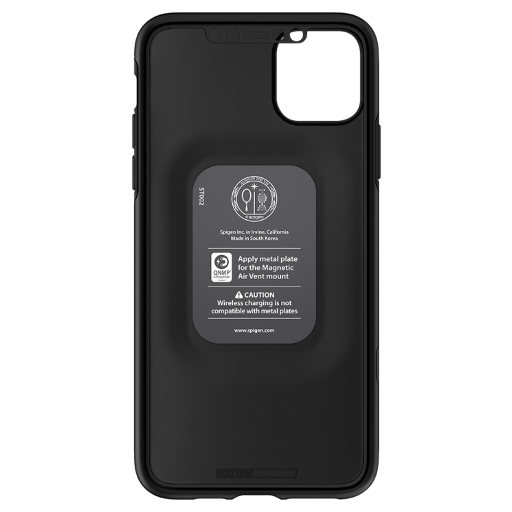 Пластиковый чехол SGP Thin Fit Classic для Apple iPhone 11 - Black: фото 4 из 8