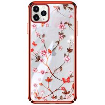 Пластиковый чехол SULADA Blooms Series для Apple iPhone 12 mini - Red: фото 1 из 5
