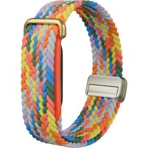 Ремешок Deexe Braided Loop для Google Fitbit Air - Orange / Purple: фото 1 из 3