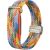 Ремешок Deexe Braided Loop для Google Fitbit Air - Orange / Purple: фото 1 из 3