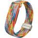 Ремешок Deexe Braided Loop для Google Fitbit Air - Orange / Purple (258018OV). Фото 2 из 3