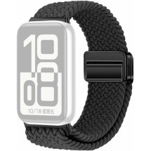 Ремешок Deexe Braided Loop для Honor Band 11 / 11 Pro - Black: фото 1 из 6