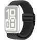 Ремешок Deexe Braided Loop для Honor Band 11 / 11 Pro - Black (363201B). Фото 1 из 6