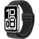 Ремешок Deexe Braided Loop для Honor Band 11 / 11 Pro - Black (363201B). Фото 2 из 6
