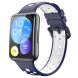 Ремешок Deexe Dot Color для Huawei Watch Fit 2 - Blue / White (301502LW). Фото 2 из 6