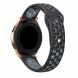 Ремешок Deexe Dot Color для Samsung Galaxy Watch 42mm / Watch 3 41mm - Black / Dark Grey (116915A). Фото 2 из 3