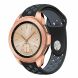 Ремешок Deexe Dot Color для Samsung Galaxy Watch 42mm / Watch 3 41mm - Black / Dark Grey (116915A). Фото 1 из 3
