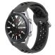 Ремешок Deexe Dual Color для Samsung Galaxy Watch 3 (41mm) - Black (235406B). Фото 4 из 5
