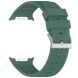 Ремінець Deexe Durable Strap для Samsung Galaxy Watch 8 (40/44mm) / 8 Classic - Dark Green (384151DG). Фото 3 з 7