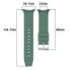 Ремінець Deexe Durable Strap для Samsung Galaxy Watch 8 (40/44mm) / 8 Classic - Orange (384151O). Фото 5 з 6