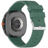 Ремінець Deexe Durable Strap для Samsung Galaxy Watch 8 (40/44mm) / 8 Classic - Dark Green: фото 1 з 7