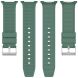 Ремінець Deexe Durable Strap для Samsung Galaxy Watch 8 (40/44mm) / 8 Classic - Dark Green (384151DG). Фото 5 з 7
