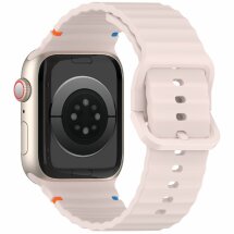 Ремешок Deexe Galaxy Strap для Apple Watch 46 / 45 / 44 / SE 44 / 42 (Series 1-3) / Ultra / Ultra 2 - Pink: фото 1 из 7