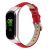 Ремешок Deexe Leather Braslet для Xiaomi Mi Band 7 - Red: фото 1 из 6