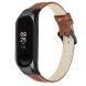 Ремінець Deexe Leather Strip для Xiaomi Mi Band 7 - Brown (298716Z). Фото 1 з 7
