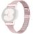 Ремінець Deexe Milanese Bracelet для Samsung Galaxy Watch 4 / 4 Classic / 5 / 5 Pro / 6 / 6 Classic / 7 / FE - Rose Pink: фото 1 з 7