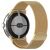 Ремешок Deexe Milanese Loop для Google Pixel Watch / Watch 2 / Watch 3 (41mm) - Gold: фото 1 из 8