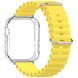 Ремешок Deexe Ocean Silicone для Huawei Watch Fit 3 - Yellow (357116Y). Фото 3 из 3
