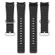 Ремешок Deexe Ocean Strap для Samsung Galaxy Watch 4 / 5 / 6 / 7 / FE (40mm) - Black (335030B). Фото 4 из 7
