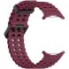 Ремешок Deexe Ocean Strap для Samsung Galaxy Watch Ultra (47mm) - Wine Red (358000WR). Фото 3 из 9