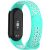 Ремешок Deexe Dual Color для Xiaomi Mi Smart Band 8 / 9 - Cyan / White: фото 1 из 7