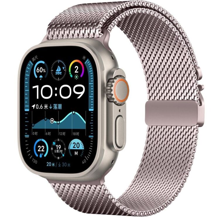 Ремінець Deexe Polaris Strap для Apple Watch 42 (Series 10) / 41 / 40 / SE 40 / 38 - Pink: фото 2 з 12