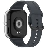 Ремешок Deexe Soft Silicone для Xiaomi Redmi Watch 4 / 5 / Mi Smart Band 8 Pro / Band 9 Pro - Dark Grey: фото 1 из 9