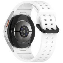 Ремінець Deexe Sport Loop для Samsung Galaxy Watch 4 / 5 / 6 / 7 / FE (40mm) - White: фото 1 з 12