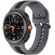 Ремінець Deexe Sport Strap для Samsung Galaxy Watch 8 (40/44mm) / 8 Classic - Grey / Black (384178HB). Фото 2 з 6