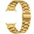 Ремешок Deexe Stainless Steel Strap для Samsung Galaxy Watch 8 (40/44mm) / 8 Classic - Gold: фото 1 из 6