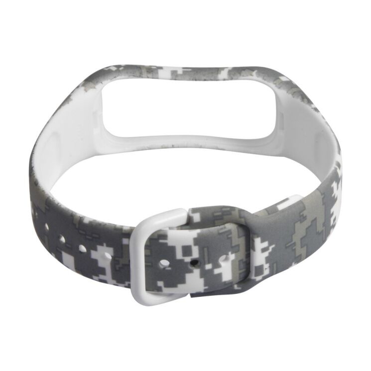 Ремінець Deexe Style Strap для Samsung Galaxy Fit 2 (SM-R220) - Grey Digital Camouflage: фото 3 з 7