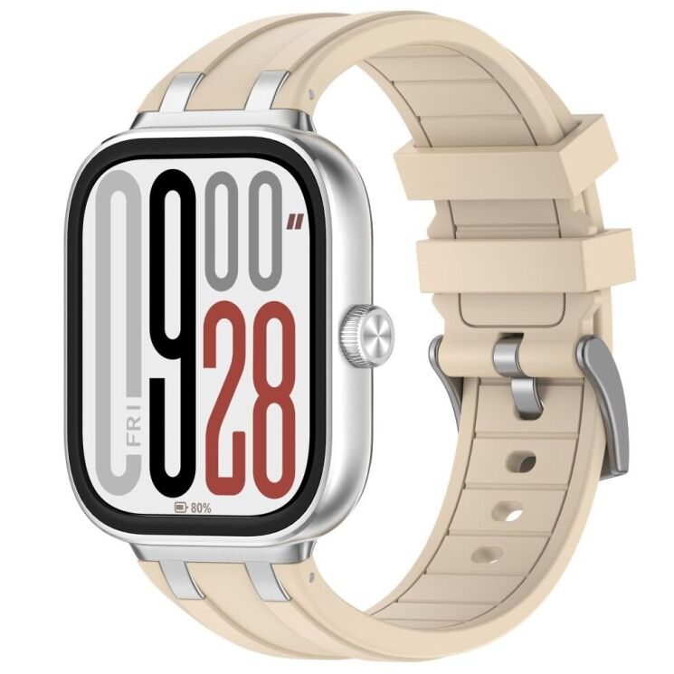 Ремешок Deexe Vortex для Xiaomi Redmi Watch 4 / Watch 5 / Mi Smart Band 8 Pro / Band 9 Pro - Starlight: фото 4 из 8