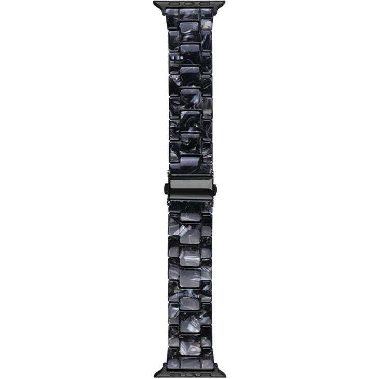 Ремінець Hoco WA36 для Apple Watch 42 (Series 10/11) / 41 / 40 / SE 40 / 38 - Lightning Black: фото 2 з 5