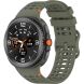 Ремінець Reframe Holes Design для Samsung Galaxy Watch 8 (40/44mm) / 8 Classic - Army Green (384116AG). Фото 2 з 7